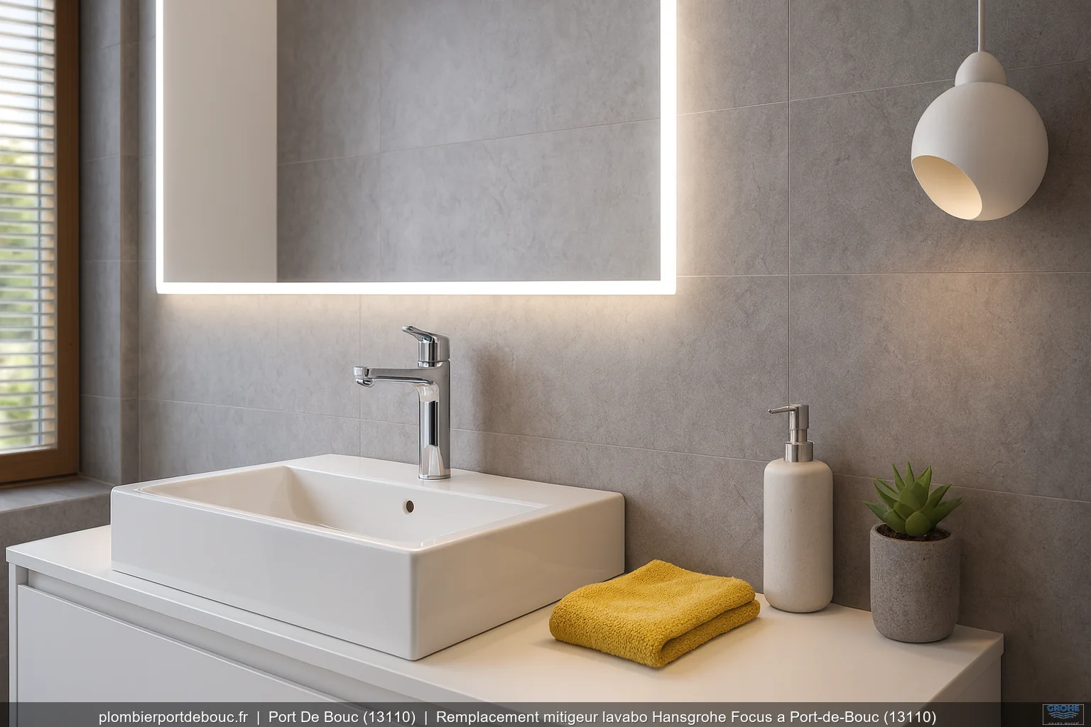 Remplacement mitigeur lavabo Hansgrohe Focus a Port-de-Bouc (13110)